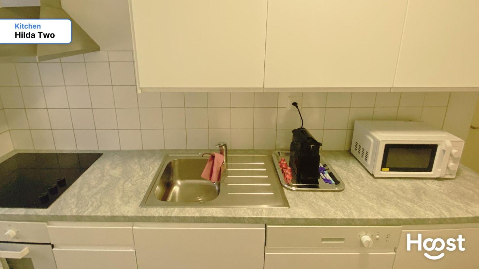 H2 With 3,5 Rooms, 2Br, Living Room And Kitchen, Central And Quite Zurich Extérieur photo